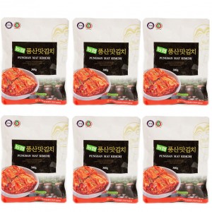 썰은김치 300g x 6개